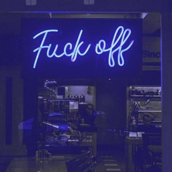 NEW Blue Neon Light Sign Decor - Picture 5 of 5